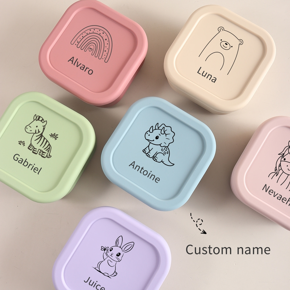 Baby Food Jars With Lids - Op maat gemaakte naam of patroon