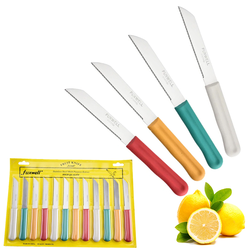 Baby Food Scissors - Het klassieke 12-delige steakmes- en fruitmesset