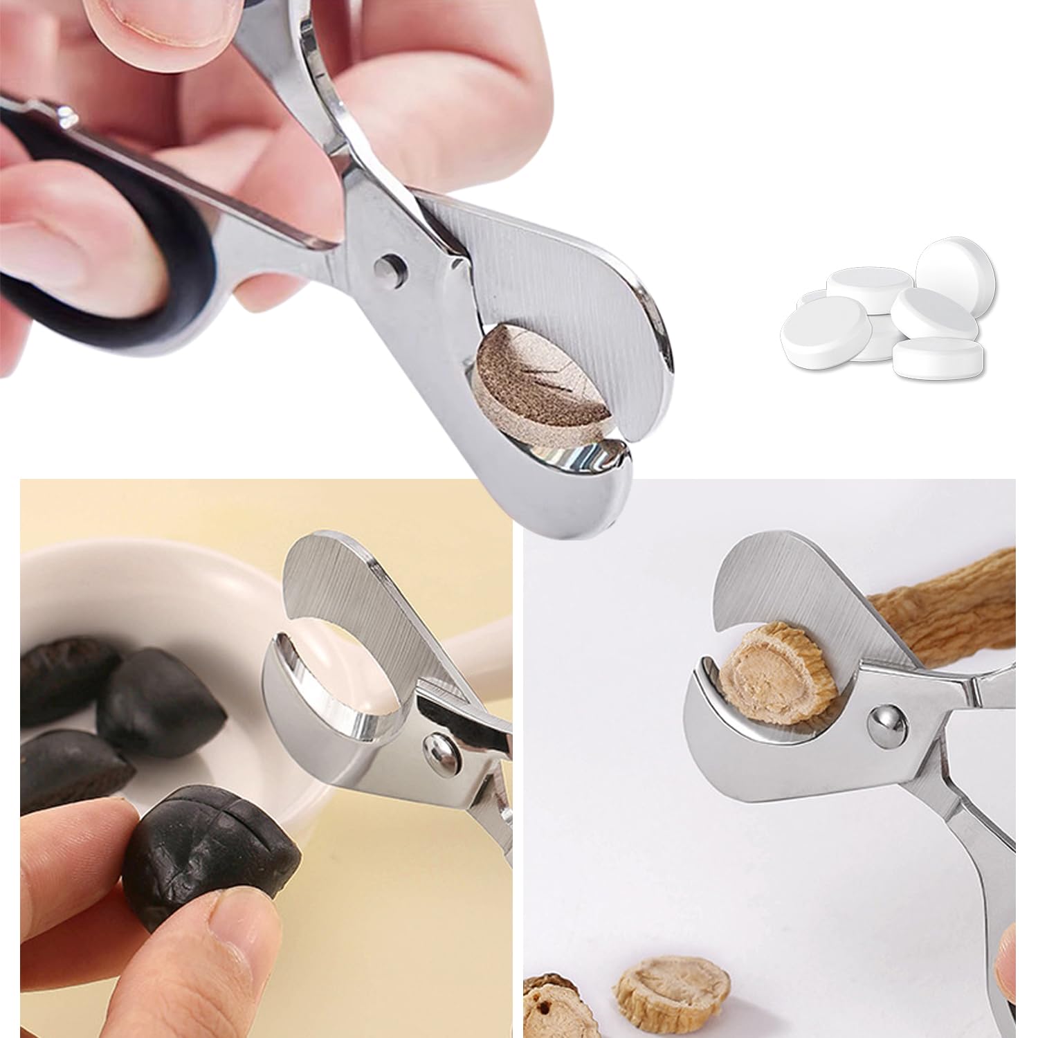 Pillenknijper met pillensnijde - Baby Food Scissors recensie en prijs