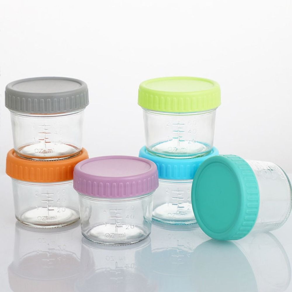 6 stuks glazen babyvoedingspot - Baby Food Jars With Lids recensie en prijs