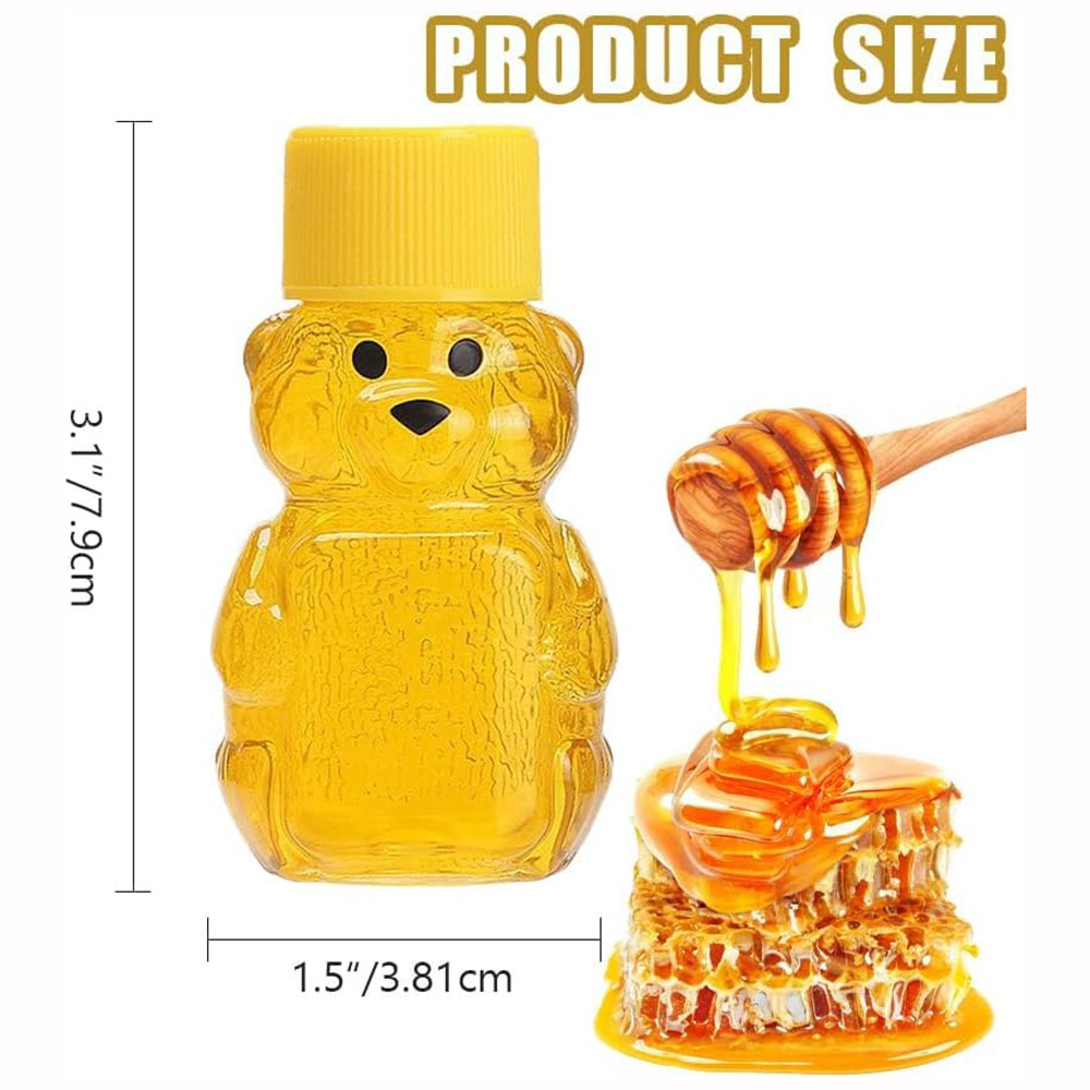 24 STUKS 2 oz Plastic Honingbe - Baby Food Jars With Lids recensie en prijs