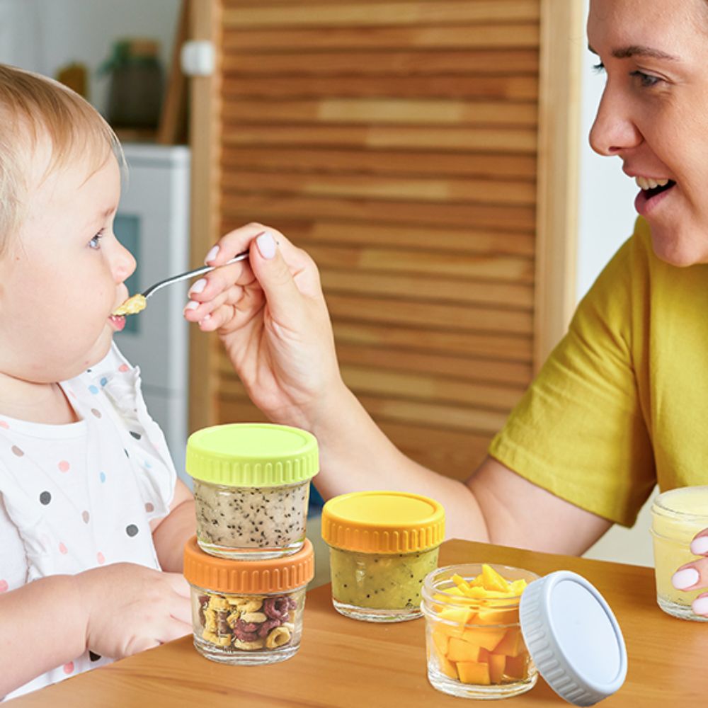 6 Stuks Multifunctionele Glaze - Baby Food Jars With Lids recensie en prijs