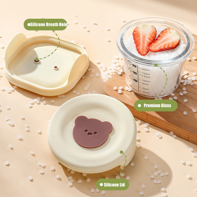 180ml Glazen Babyvoeding Opsla - Baby Food Jars With Lids recensie en prijs