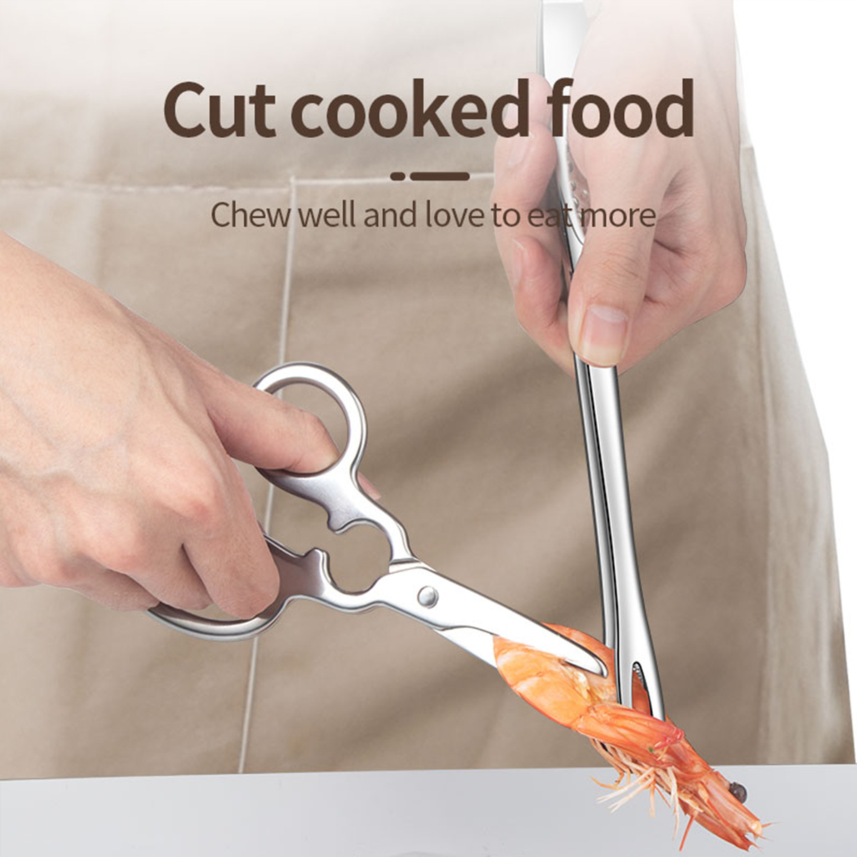 Voedselschaar van volledig sta - Baby Food Scissors recensie en prijs